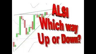 ASLI today 8 May, Rising wedge or Flat Top Triangle?