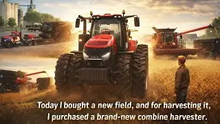 Bought a New Field & a Brand-New Combine | Farming Simulator 25