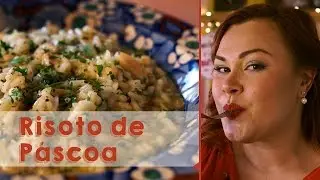 Risoto de Bacalhau - Receitas de Páscoa