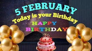 5 February|Happy Birthday wishing song video|@Edit with Varghese 