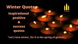 Winter quotes/Inspirational quotes/Positive quotes/Success quotes/ Motivational quotes/Status quotes