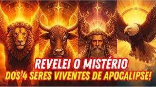 O Mistério dos 4 Seres Viventes de Apocalipse: Leão, Novilho, Homem e Águia