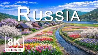 Wonders of Russia 8K | Lake Baikal, Moscow & St. Petersburg