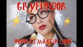 Harry Potter | Gryffindor Inspired Makeup Tutorial | Priscilla Michelle XOXO
