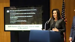 Whitmer outlines priorities after budget vetoes