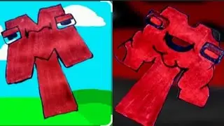 #Sprunki OC M ( Alphabet lore),Young Clurk,Ricky Phases #Drawing Art incredibox...