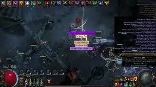 Chaos Zoomancer & Minion Army Necromancer vs Simulacrum wave 14-15 (Late/Beyond gear setup mix)