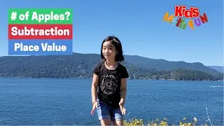 Alio Math Fun Introduction 6.1 | Subtraction | Apple Problem | Place Value Table | Kids Math Fun