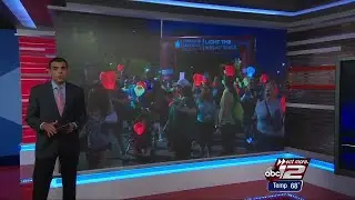 Video: Thousands raise lanterns in Light The Night walk