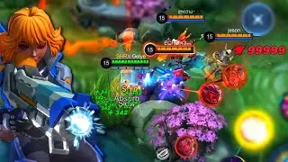 SAVAGE!! GELYE DESTROYING 5 TANKS!! DAMAGE HACK BUILD?!