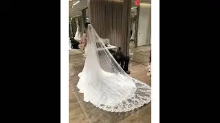 Breathtaking 😱😮 cathedral veils 2022/2023|wedding veils|wedding accessories #bridalveil #bridaltulle