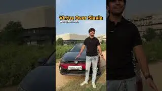 Volkswagen Virtus Vs Skoda Slavia ||  #automobile #shorts #skoda #vw #car  #trending #india #virtus