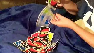 Sensory play with cards