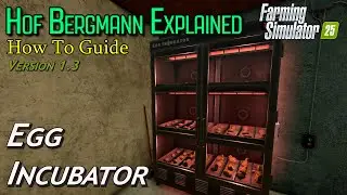 Инкубатор для яиц | Hof Bergmann V 1.3 | Farming Simulator 25