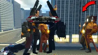 NEW MECHA CORRUPTED SPEAKERMAN VS UPGRADE TITAN GMAN MULTIVERSE AND OTHER BOSSES In Garry's Mod!