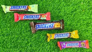 Snickers chocolate | snickers lots of candy | snicker multiple flavour candy