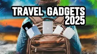 TOP 10 PORTABLE GADGETS YOU NEED FOR TRAVEL IN 2025!