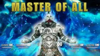 Skyrim: How to Max All Skills in 02:40 Minutes