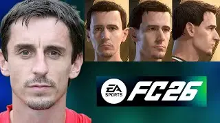 EA FC 26 &mdash; Как создать Гари Невилла в &laquo;Манчестер Юнайтед&raquo; | Профессиональные клубы | Создание лиц...
