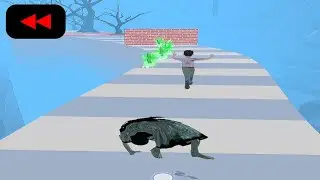 Reverse Video Game in Ghoul Run