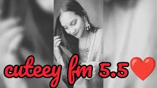 cuteey fm 5.5❤me 12 am beautiful songblog #blogger #love #fashion #instagr