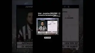 Annuncio formazione Juventus Tele +