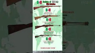 🇮🇹 Italy Rifle Evolution ⚔️ #shorts #history #militaryhistory #subscribe #2025shorts #italy