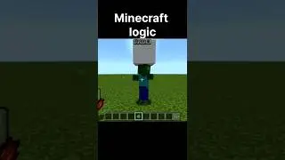 Minecraft logic🤯🚀#shorts#ytshorts #crash server