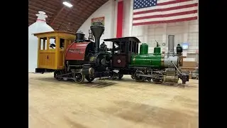 NSS 2025 Part 1  #burntfinger #modelrailroad  #livesteam