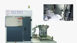AccuDrishti Vision System, screw sorting Fasteners  Gauging