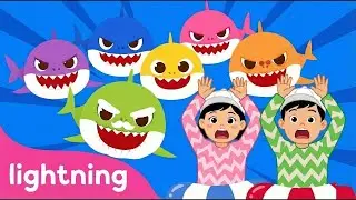 Baby Shark Dance | Funny Shark Adventures & Nursery Rhymes for baby 4