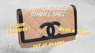 Chanel Filigree Wallet on Chain (WOC) Review | Wear & tear, Colour transfer?