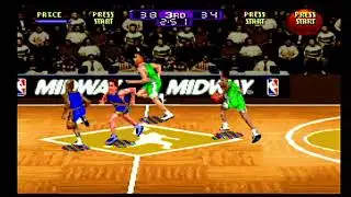 NBA Hang Time SNES gameplay