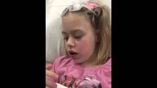 Ayla's Feeding Tube Change