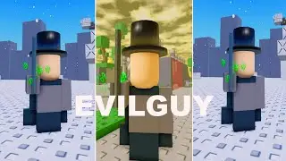 How to get EVILGUY BADGE + EVILGUY MORPH in BE BABY PURSUER [NEW UPD] ROBLOX!