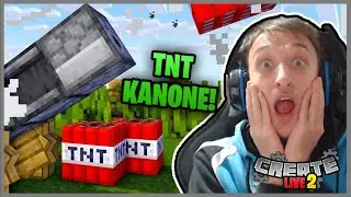TNT Kanone mit Mods?! | Create Live 2 Minecraft Modpack
