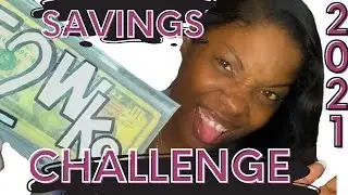 How Much Did I Save? - 52 Week Money Savings Challenge (2021) - Snow's Coins