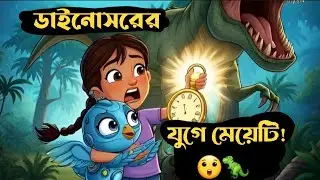 ডাইনোসরের যুগে মেয়েটি! 😲🦖...#cat #gigacat #trending #shorts #viral #babyanimad #3danimation #cartoon