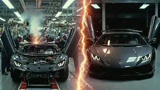 Supercar Lamborghini Making Process | Full Factory Build From Scratch | Satisfying Manufacturing 
