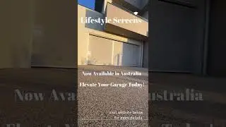 Upgrade your garage with Lifestyle Screens! #shorts