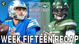 SO CLOSE... | Detroit Lions vs New York Jets RECAP | Week 15 2022
