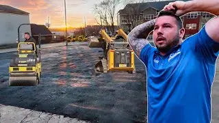 Are We Starting a Paving Division? | 1st Asphalt Job & Another Fire