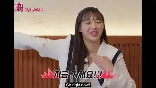 chuu barely had half the glass and was already drunk