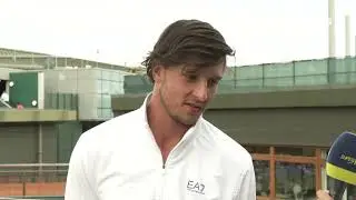 Darderi, l'intervista a Wimbledon dopo la vittoria contro Fery
