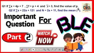 Mean, Median, Mode | Statistics Problem Solving for Grade 7, 8, 9 & 10 | BLE & SEE Exam Preparation