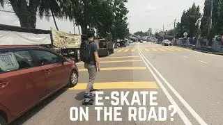 Can You Ride Electric Skateboard On The Road?