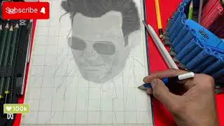 How to Rehman Dakait Drowing ✏️ Akshaya khanna as DHURANDHAR 🔥