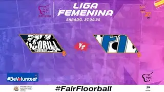 Partido Liga Femenina:  “Floorball Escorial B vs. CUF Leganés B”