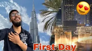 My First Day In Dubai 🇦🇪😍 Fountain ⛲ Dance