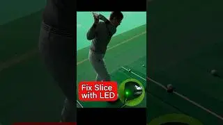 Fix Slice with LED | See Light. Hit In-to-Out! ⛳️🔥 #Shorts
